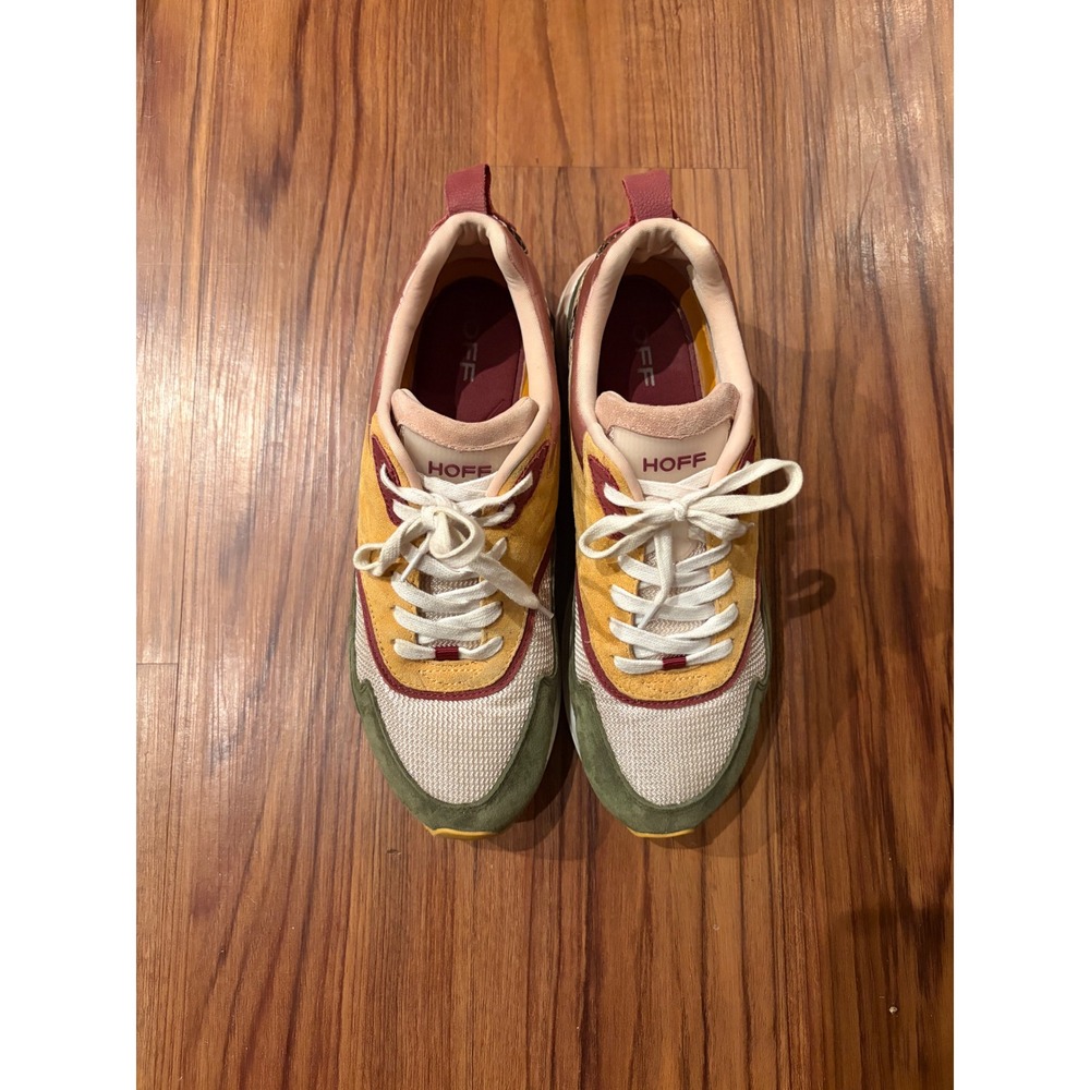 Anthropologie Hoff Oriental Pearl Skyline sneakers sz 10 - Picture 2 of 7